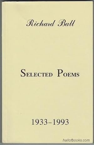 Seller image for Selected Poems: 1933-1993 (Signed) for sale by Hall of Books