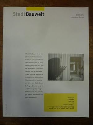 Bild des Verkufers fr Bauwelt [Zeitschrift], Heft 48, 96. Jahrgang, 2005: Melbourne, zum Verkauf von Antiquariat Orban & Streu GbR