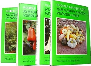 Bild des Verkufers fr Rudolf Mansfelds Verzeichnis landwirtschaftlicher und grtnerischer Kulturpflanzen (ohne Zierpflanzen) in 4 Bnden, zum Verkauf von Versandantiquariat Hbald