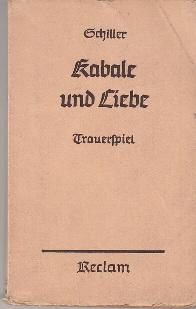 Seller image for Kabale und Liebe for sale by Buchversand Joachim Neumann