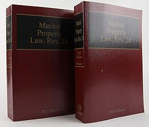 Marital Property Law, Rev. 2d 2015 Edition Volumes 1 & 2