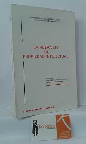 Seller image for LA NUEVA LEY DE PROPIEDAD INTELECTUAL for sale by Librera Kattigara