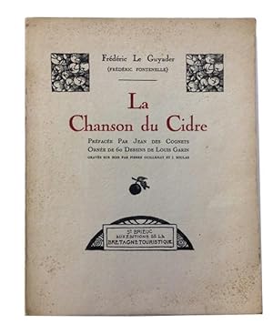 Seller image for La Chanson du Cidre for sale by McBlain Books, ABAA