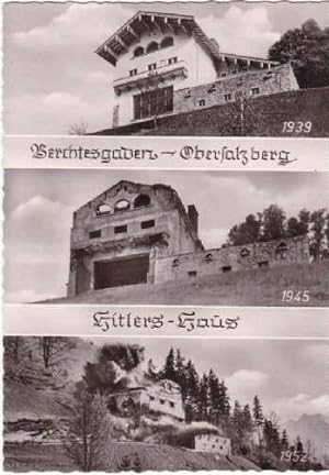 Imagen del vendedor de Obersalzberg. Hitlers-Haus 1939 - 1945 - 1952. Postkarte in Photodruck. Ungelaufen. a la venta por Antiquariat Heinz Tessin