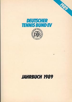 Bild des Verkufers fr Amtliches Tennis-Jahrbuch 1989 des Deutschen Tennis Bundes e.V. zum Verkauf von Paderbuch e.Kfm. Inh. Ralf R. Eichmann