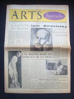 Arts - Spectacles - N°390 du 19 mars au 25 décembre 1952 -