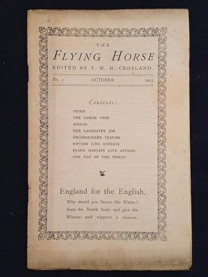 Imagen del vendedor de The Flying Horse. No. 1. a la venta por Joe Maynard