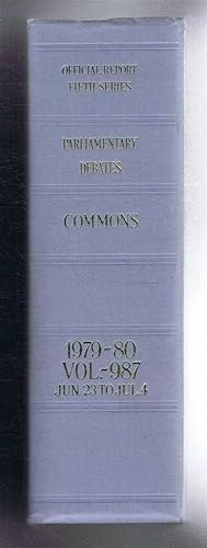 Parliamentary Debates (Hansard). Fifth Series - Vol. 987. House of Commons Official Report. Sessi...