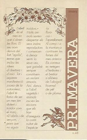 Seller image for LIBRITO 7045: Prmavera. Abril. Numero 48 for sale by El Boletin