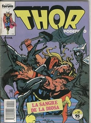 Bild des Verkufers fr Thor el poderoso volumen 1 numero 21: La sangre de la diosa zum Verkauf von El Boletin