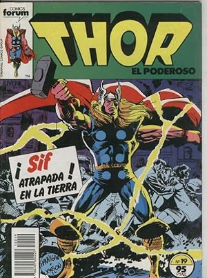 Bild des Verkufers fr Thor el poderoso volumen 1 numero 19: Sif, atrapada en la tierra zum Verkauf von El Boletin