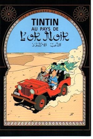 Image du vendeur pour Postal Les aventures de TinTin: Au pays de lor noir ( en el pais del oro negro )15x10cm (ref. #30083) mis en vente par EL BOLETIN