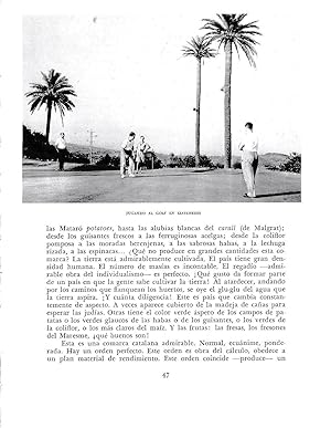 Bild des Verkufers fr LAMINA 6335: El golf de Llavaneras zum Verkauf von EL BOLETIN
