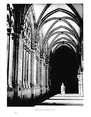 Bild des Verkufers fr LAMINA 6374: Claustro de la Catedral de Vic zum Verkauf von EL BOLETIN