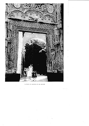Bild des Verkufers fr LAMINA 6355: La puerta de Marchena en los jarddines zum Verkauf von EL BOLETIN