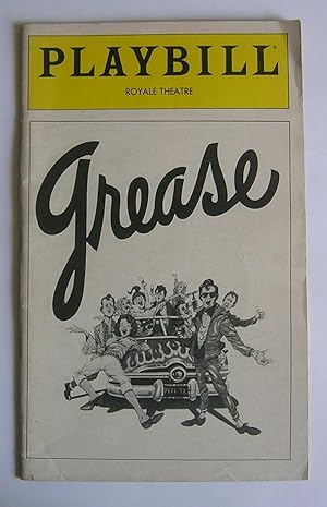 Grease. [Playbill]