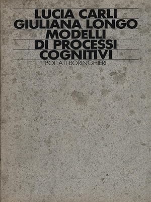 Seller image for Modelli di processi cognitivi for sale by Librodifaccia