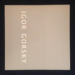 Seller image for Igor Gorsky: Recent Paintings for sale by Joe Maynard