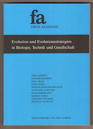 Bild des Verkufers fr Evolution und Evolutionsstrategien in Biologie, Technik und Gesellschaft. zum Verkauf von Antiquariat Neue Kritik