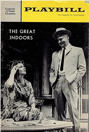 Playbill for "The Great Indoors" by Irene Kamp - starring Curt Jurgens and Geraldine Page