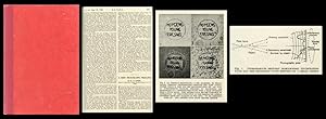 Image du vendeur pour Gabor, D. [Dennis] WITH Berriman, R. W. WITH Herz, R. H. A New Microscopic Principle [Gabor, pp. 777-778] WITH Electron Tracks in Photographic Emulsions [Berriman p. 432] WITH Electron Tracks in Photographic Emulsions [Herz, pp. 928-929] in Nature, Volume 161, 1948 mis en vente par Atticus Rare Books