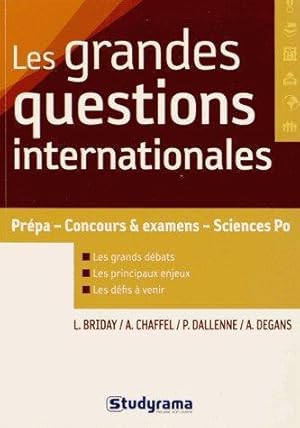 les grandes questions internationales