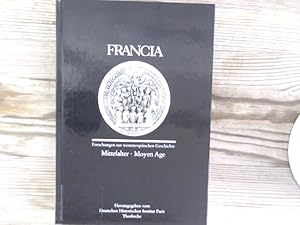 Francia. Forschungen zur westeuropäischen Geschichte, Bd. 30/1: Mittelalter - Moyen Age.