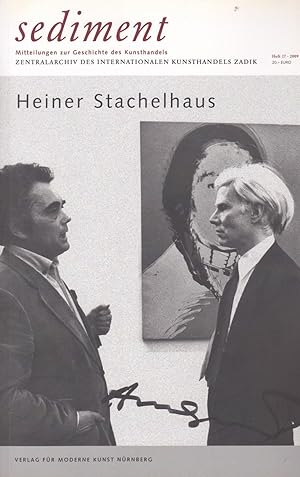 Bild des Verkufers fr Sediment. Mitteilungen Zur Geschichte Des Kunsthandels. Heft 17 - 2009 zum Verkauf von Stefan Schuelke Fine Books