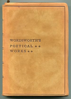 Imagen del vendedor de The Poetical Works of William Wordsworth a la venta por RT Books