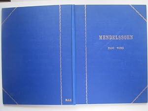 Imagen del vendedor de Mendelssohn's pianoforte works a la venta por Aucott & Thomas