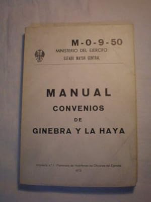 Immagine del venditore per Manual Convenios de Ginebra y la Haya M - 0 - 9 - 50 venduto da Librera Antonio Azorn