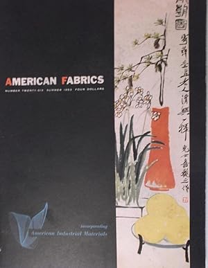 American Fabrics Magazine Issue 26 Summer 1953