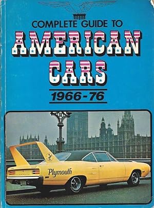 Bild des Verkufers fr Complete Guide to American Cars: 1966-1976 zum Verkauf von Once Read Books