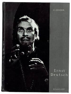 Imagen del vendedor de Ernst Deutsch (Rembrandt-Reihe Bhne und Film Band 21) a la venta por Antiquariat Stange