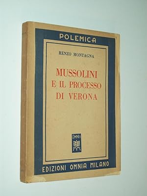 Seller image for Mussolini e il Processo di Verona for sale by Rodney Rogers