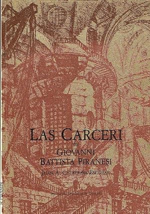 Image du vendeur pour Las Carceri de Giovanni Battista Piranesi. mis en vente par Librera Reciclaje