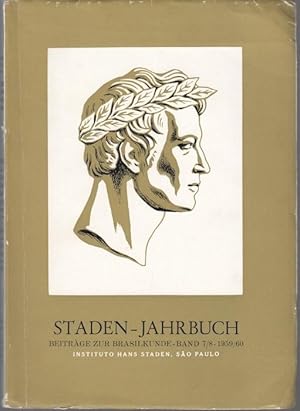 Imagen del vendedor de Staden-Jahrbuch. Beitrge zur Brasilkunde, Band 7/8, 1959/60 a la venta por Graphem. Kunst- und Buchantiquariat