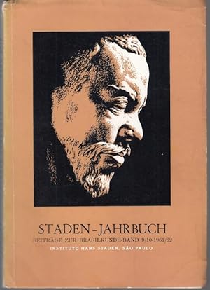 Imagen del vendedor de Staden-Jahrbuch. Beitrge zur Brasilkunde, Band 9/10, 1961/62 a la venta por Graphem. Kunst- und Buchantiquariat