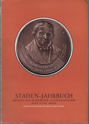 Imagen del vendedor de Staden-Jahrbuch. Beitrge zur Brasilkunde, Band XI/XII, 1963/64 a la venta por Graphem. Kunst- und Buchantiquariat