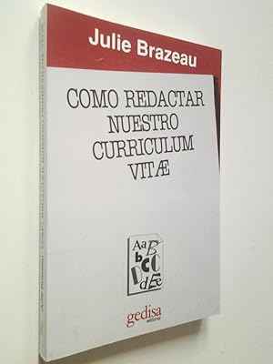 Seller image for Cmo redactar nuestro Curriculum Vitae for sale by MAUTALOS LIBRERA