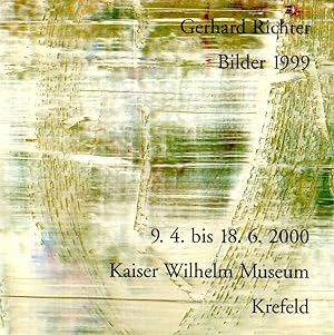 Bild des Verkufers fr Gerhard Richter: Bilder 1999 zum Verkauf von Book Booth