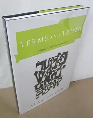 Imagen del vendedor de Terms and Truth: Reference Direct and Anaphoric a la venta por Atlantic Bookshop