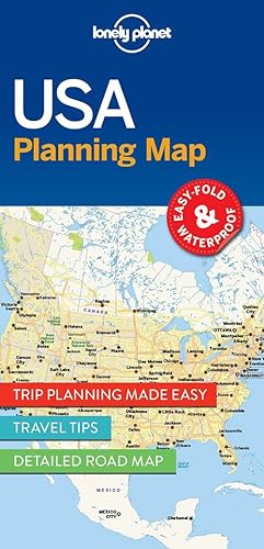 Seller image for Lonely Planet USA Planning Map (Folded) for sale by Grand Eagle Retail