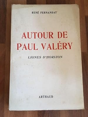 Imagen del vendedor de Autour de Paul Valry, Lignes d'horizon a la venta por Librairie des Possibles