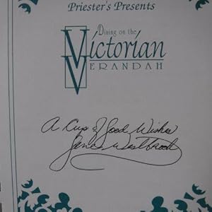 Priester's Presents Dining on the Victorian Veranda