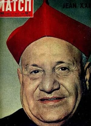 Seller image for PARIS MATCH N 500 - 8 novembre 1958 - le cardinal Roncalli lu pape devient Jean XXIII - un milliard pour quatre "Bohmes" - Churchill : l'histoire de la guerre de scession, autant on emporte le vent - 30 parisiennes pour le cadet Belge. for sale by Le-Livre