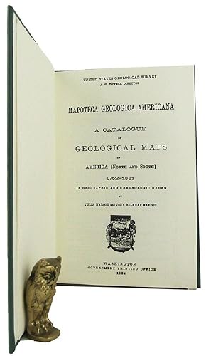 Seller image for MAPOTECA GEOLOGICA AMERICANA for sale by Kay Craddock - Antiquarian Bookseller