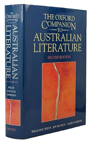 Seller image for THE OXFORD COMPANION TO AUSTRALIAN LITERATURE for sale by Kay Craddock - Antiquarian Bookseller