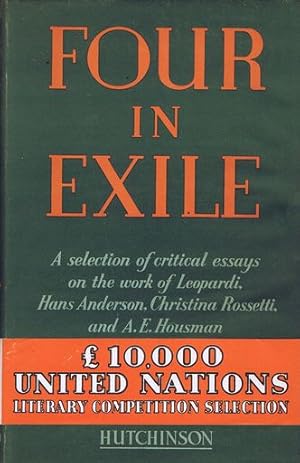 Seller image for FOUR IN EXILE for sale by Kay Craddock - Antiquarian Bookseller