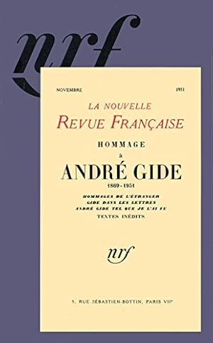 Hommage à André Gide: (1869-1951)